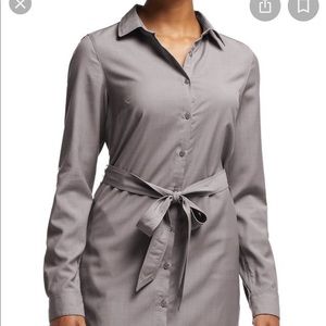 Icebreaker Merino Wool Button up shirt dress size XS